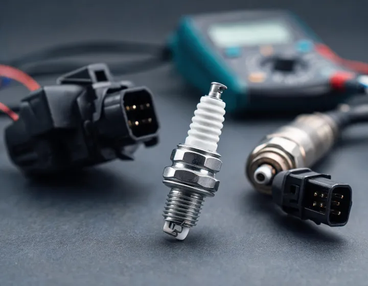 Champion ignition and electrical parts under validation lighting