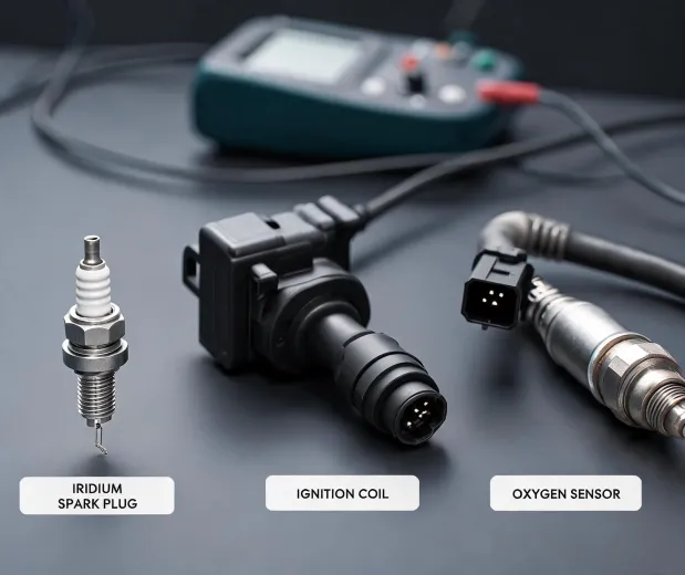 Champion ignition and electrical parts under validation lighting