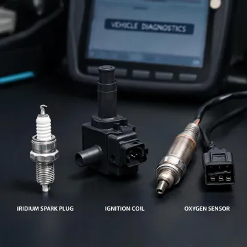 Champion oxygen sensor with connector